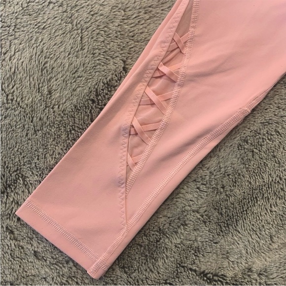 Victoria’s Secret VSX Sport Ballet Pink Knockout Leggings Tights - Size S - Picture 4 of 6